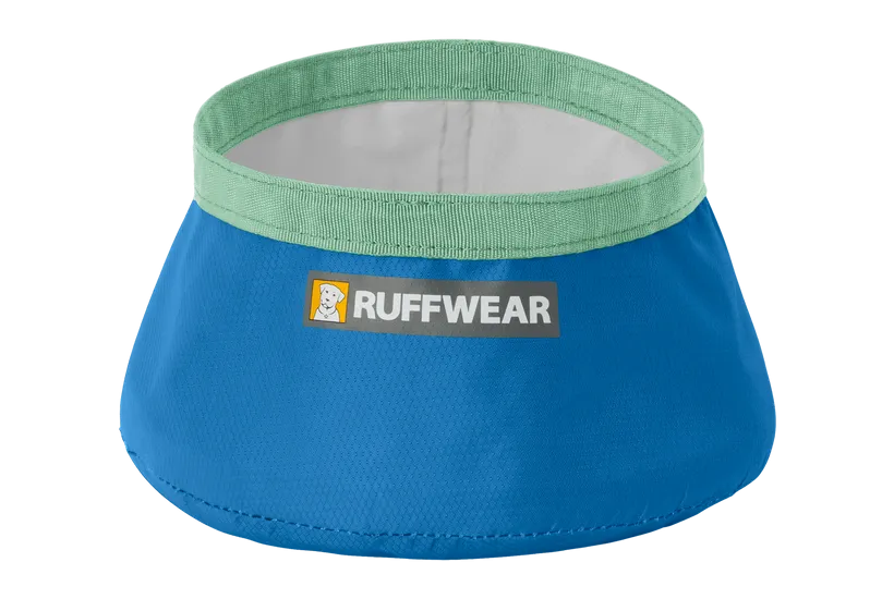 1L Trail Runner Ultralight Dog Bowl - Blue Pool