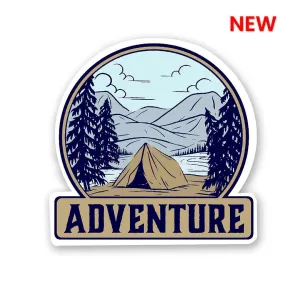 Adventure - Camping Sticker