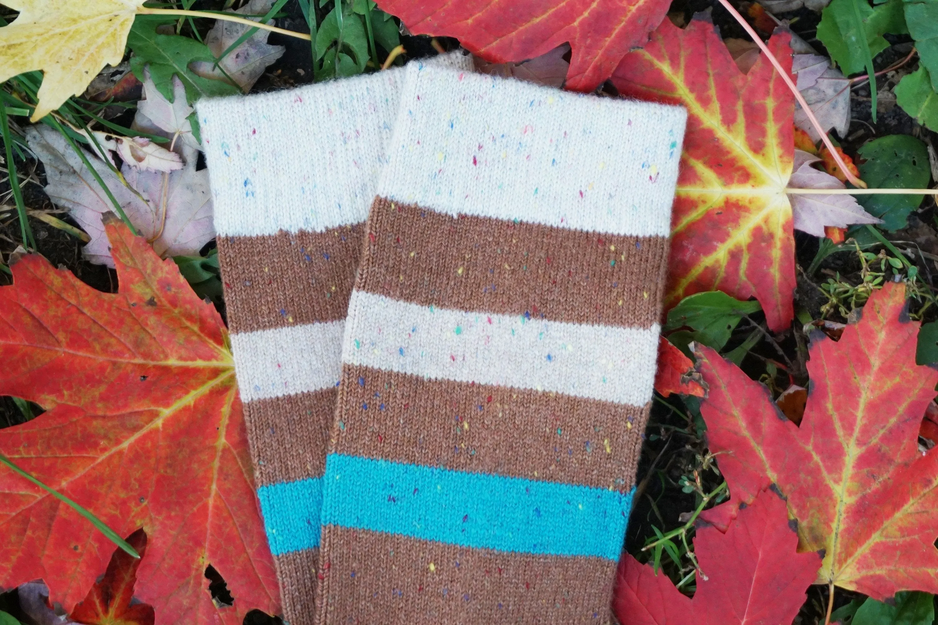 Best Seller  | Wool Socks | Caramel Stripes