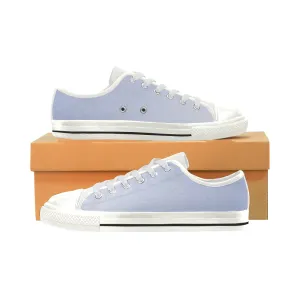 Buy Women's Light Blue Solids Print Canvas Low Top Shoes at TFS