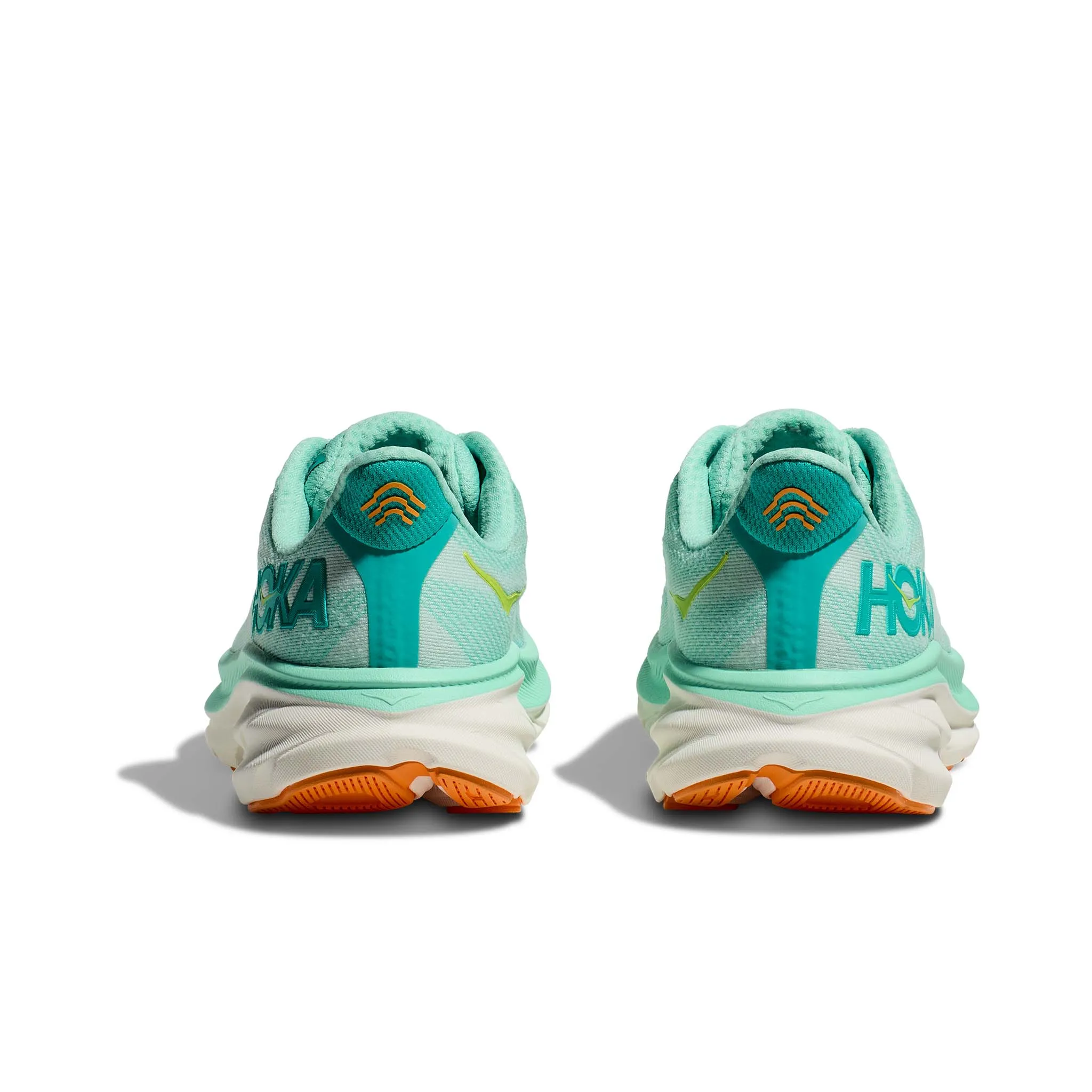 HOKA | Women's Clifton 9 Running Shoes - Seafoam/Aqua Breeze