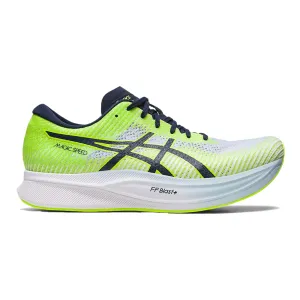 Men's Asics Magic Speed 2, Hazard Green/Midnight, 9 D Medium