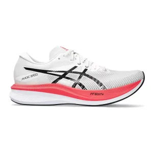 Men's Asics Magic Speed 3, White/Black, 8 D Medium