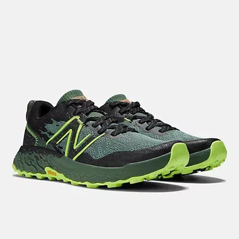 Men's Fresh Foam X Hierro v7 Trail - Jade with pixel green