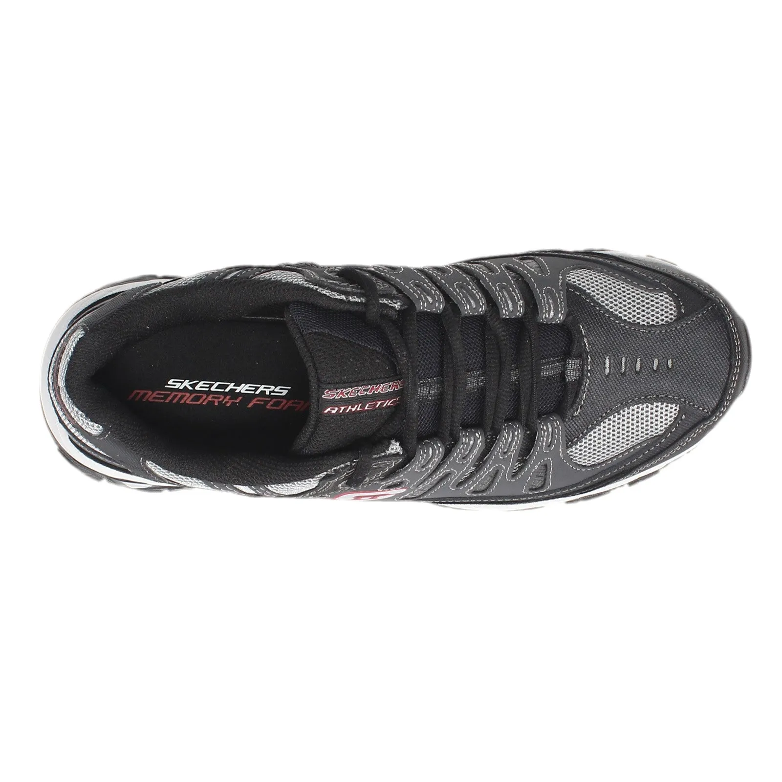 Men's Skechers, After Burn Memory Fit Trail Running Shoe - Wide Width