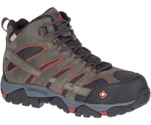 Merrell Men's Moab Vertex Mid Waterproof Comp Toe Work Boot