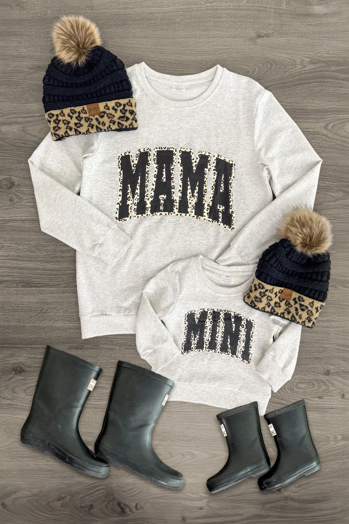 Mom & Me - "Mama & Mini" Cream Cheetah Top