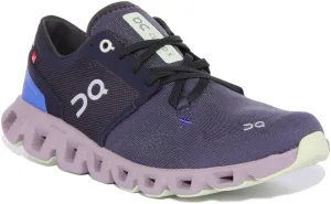 On Running Cloud X 3 In Navy Blue For Women