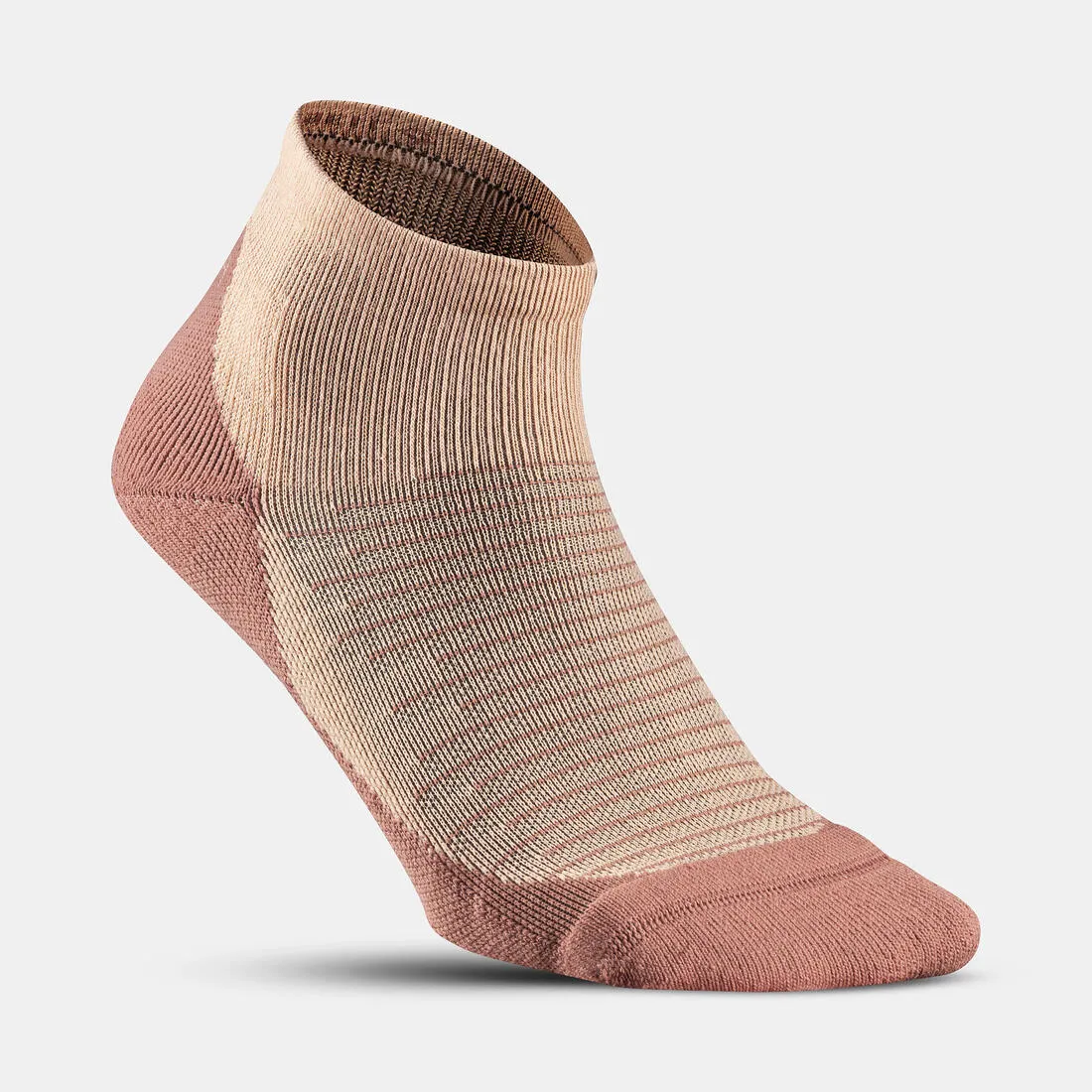 Sock Hike 100 Mid - Pack of 2 pairs - Coral and