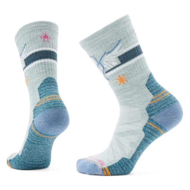 Womens Hike Hoo Who Crew Socks