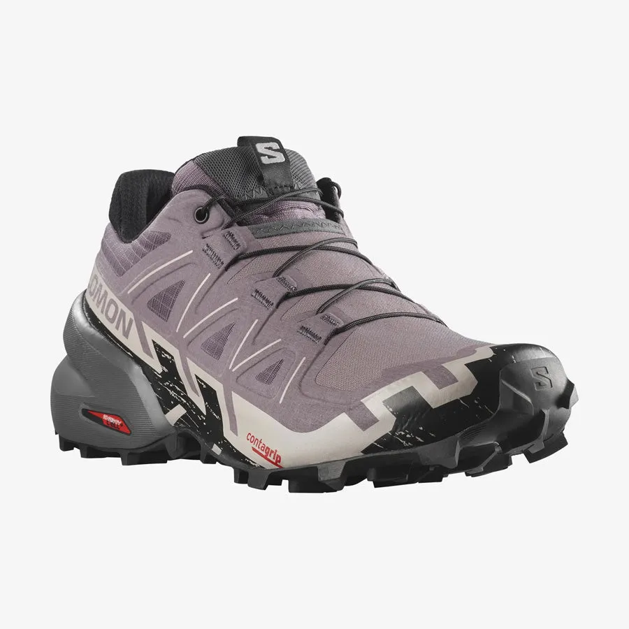 Women's Speedcross 6 Wide (Moonscape/Black)