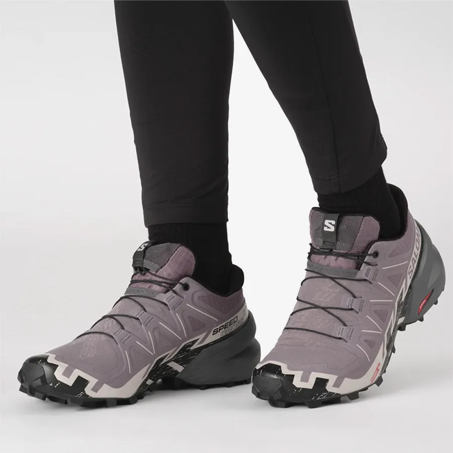 Women's Speedcross 6 Wide (Moonscape/Black)