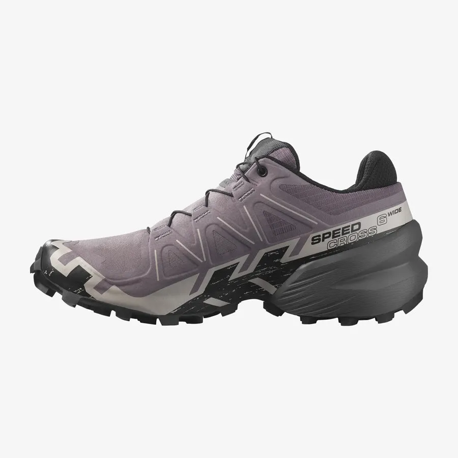 Women's Speedcross 6 Wide (Moonscape/Black)