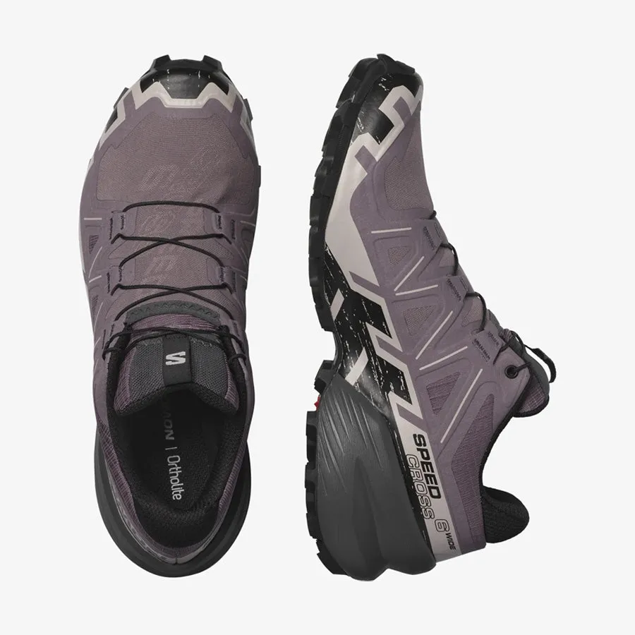 Women's Speedcross 6 Wide (Moonscape/Black)